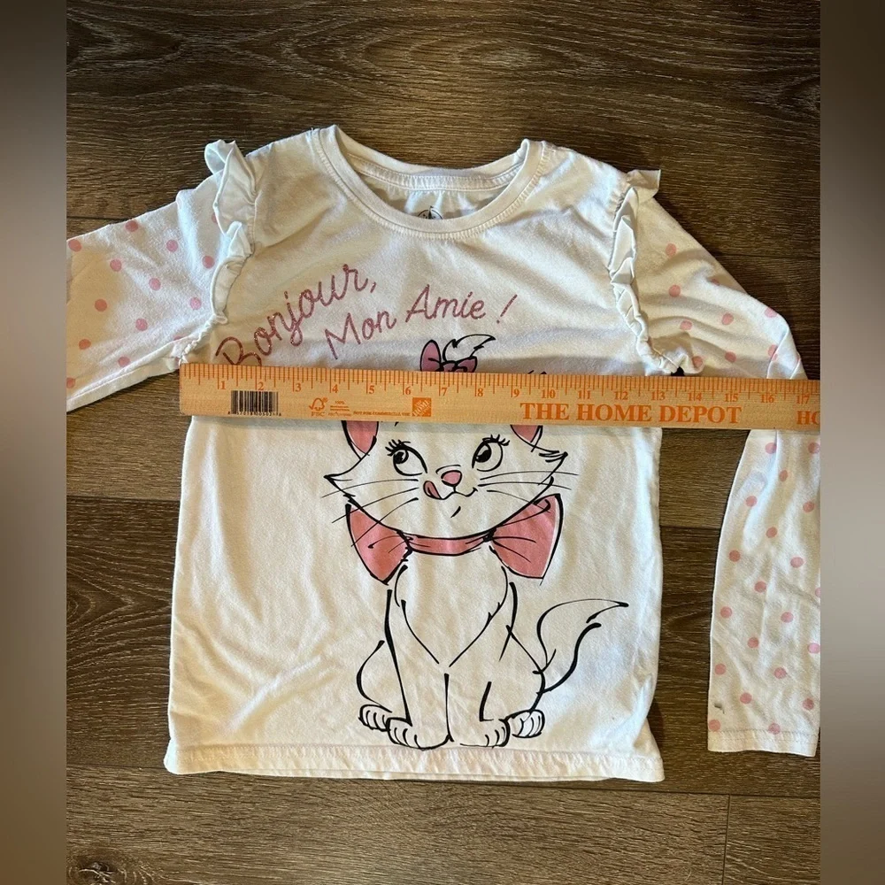 Disney Marie aristocats long sleeve top - Picture 2 of 4
